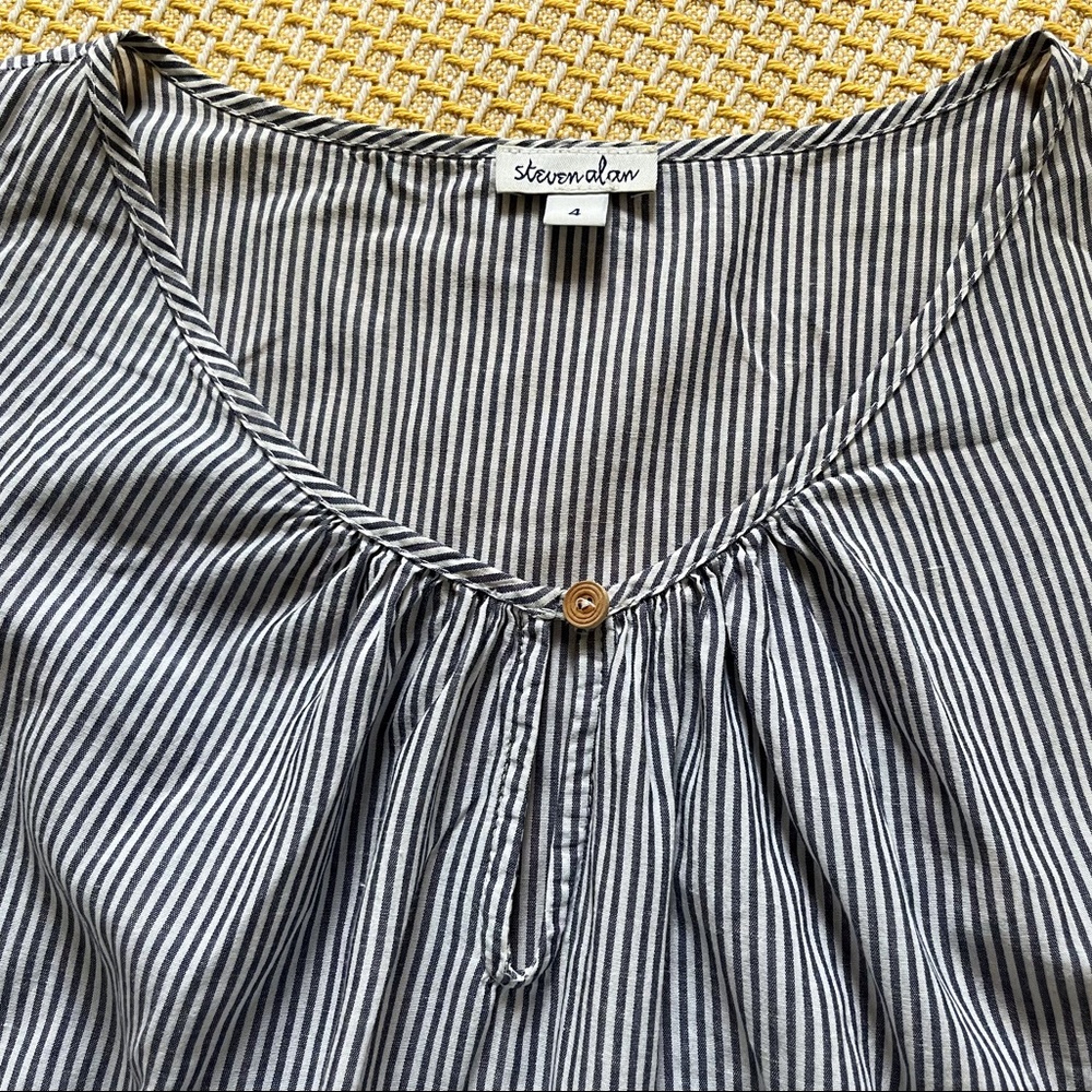 Euc Steven Alan Stripe Minidress - image 5
